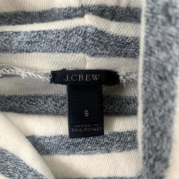 J. Crew Turtleneck striped cream sweater - Picture 3 of 5